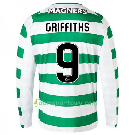 Koszulka Celtic FC Griffiths 9 Domowe Koszulki Piłkarskie 2018-2019 Długi Rękaw